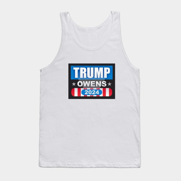 Trump Owens 2024 Tank Top by Dale Preston Design